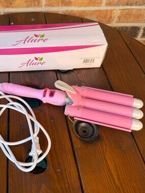 Alure Pink Hair Waver ~ 3-barrel hair curler